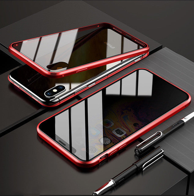 Phone Case Anti-peep Magnetic Protective Shell