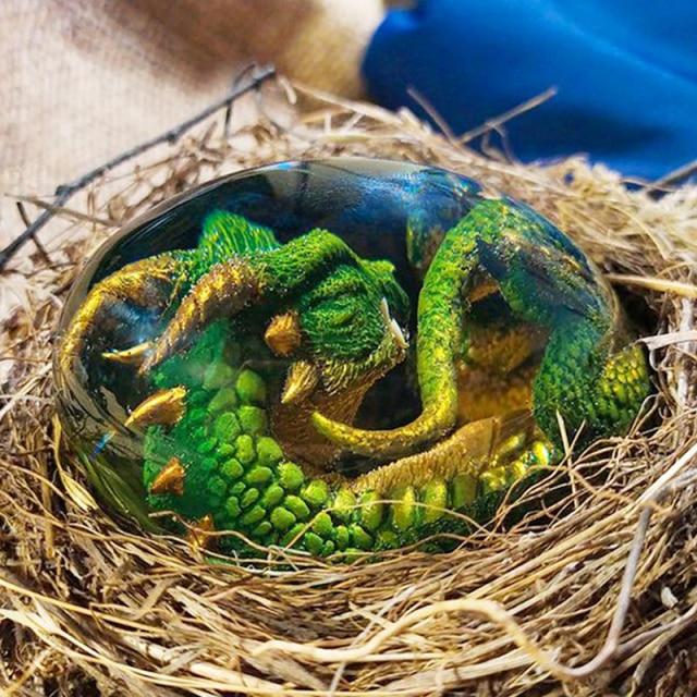 Lifelike Lava Dragon Egg